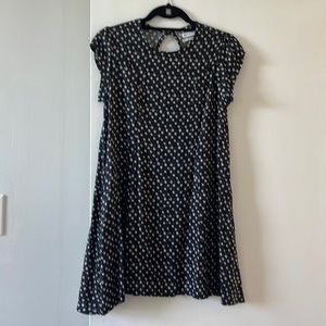 Printed swing dress